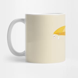 Weathering with you yellow umbrella anime Mug